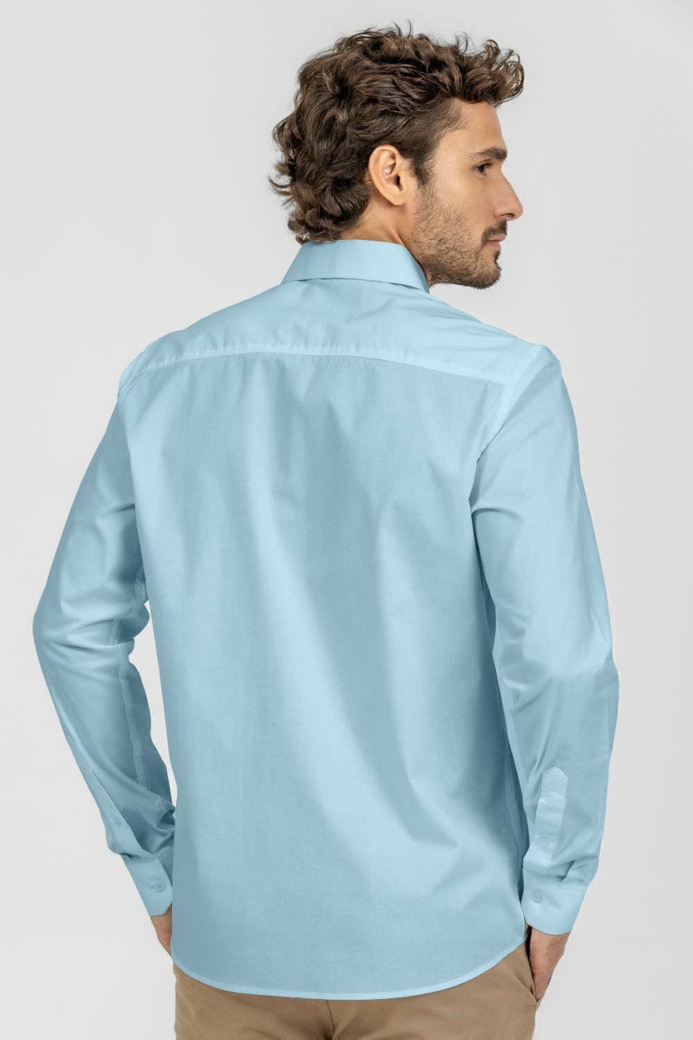 Camisa Social Slim Manga Longa C/Elastano King&Joe