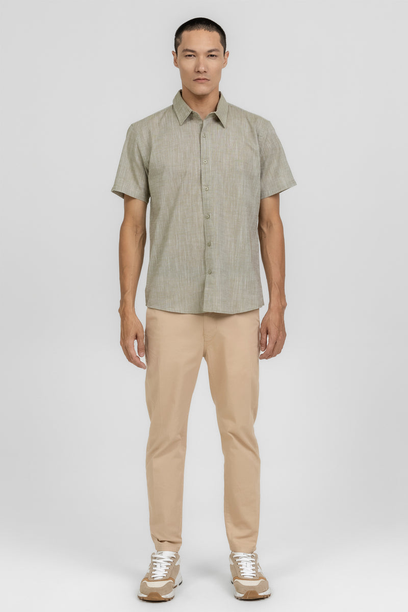 Camisa Casual Manga Curta King&Joe
