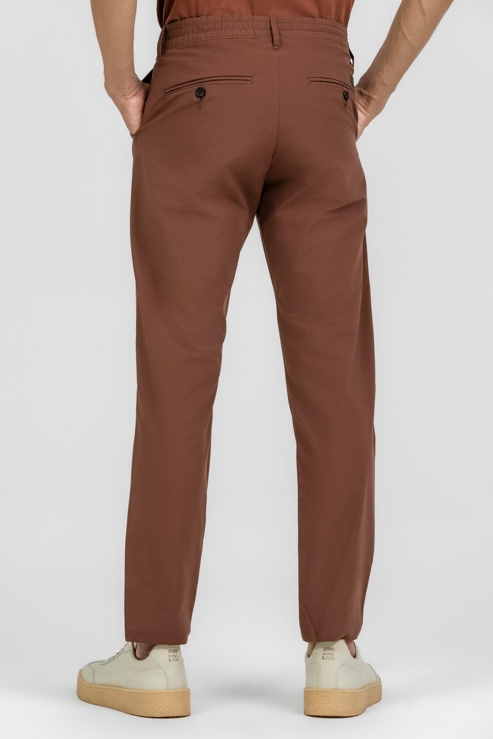 Calça Alfaiataria C/Elastano Slim K&J Black