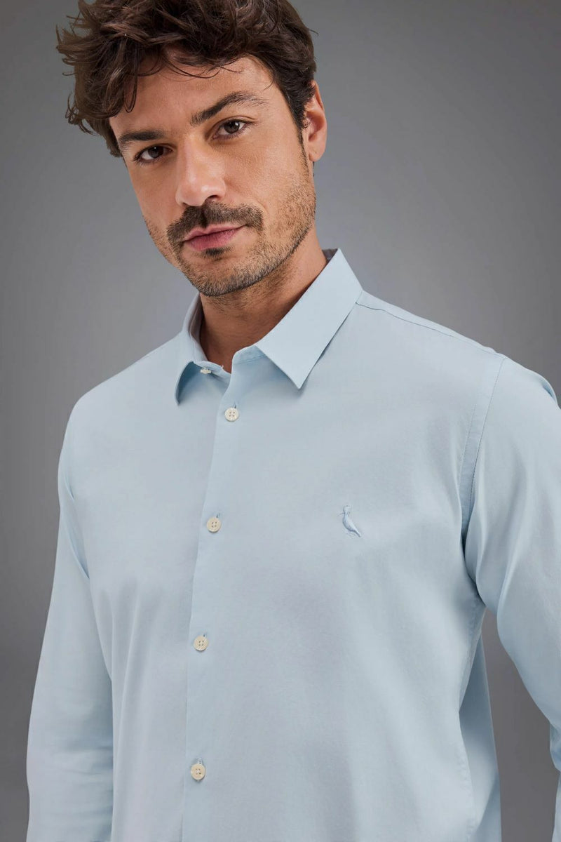 Camisa Reserva M/L Enxuto C/Elastano