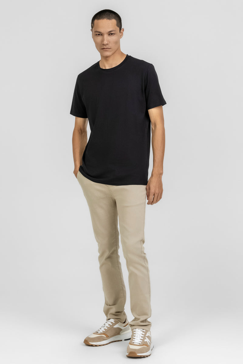 CAMISETA FIO EGIPCIO FLEX K&J BLACK