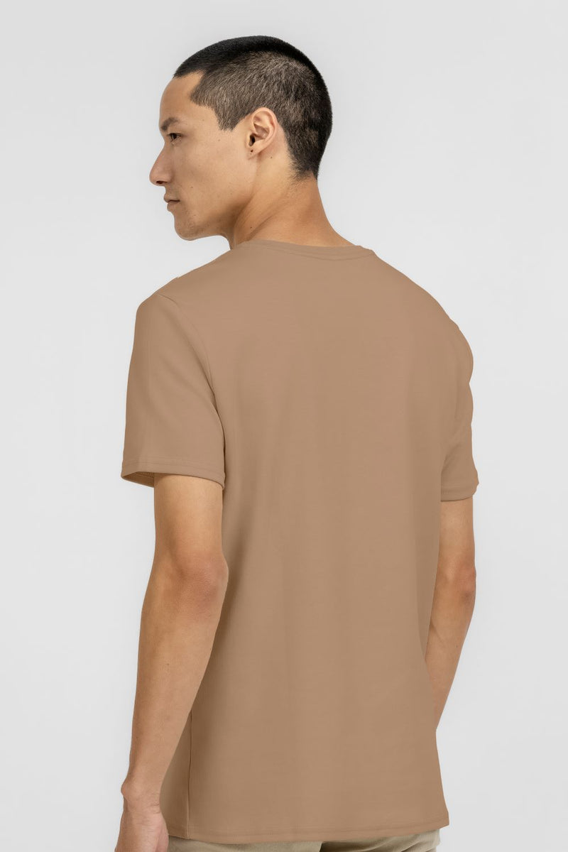 CAMISETA FIO EGÍPICIO SUEDINE K&J BLACK