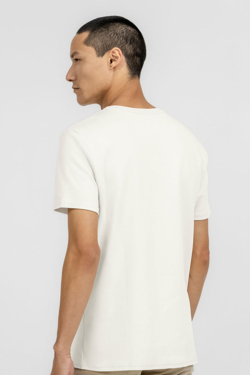 CAMISETA FIO EGÍPICIO SUEDINE K&J BLACK