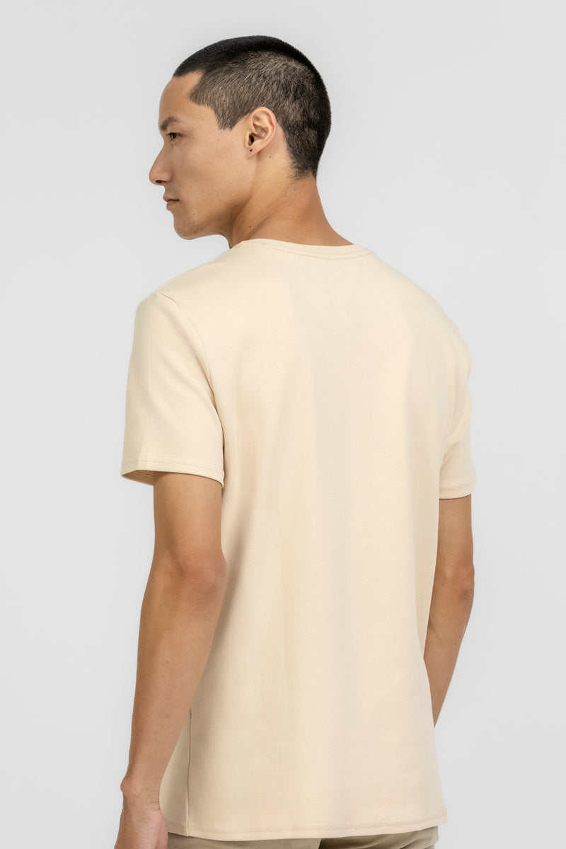 CAMISETA FIO EGÍPICIO SUEDINE K&J BLACK