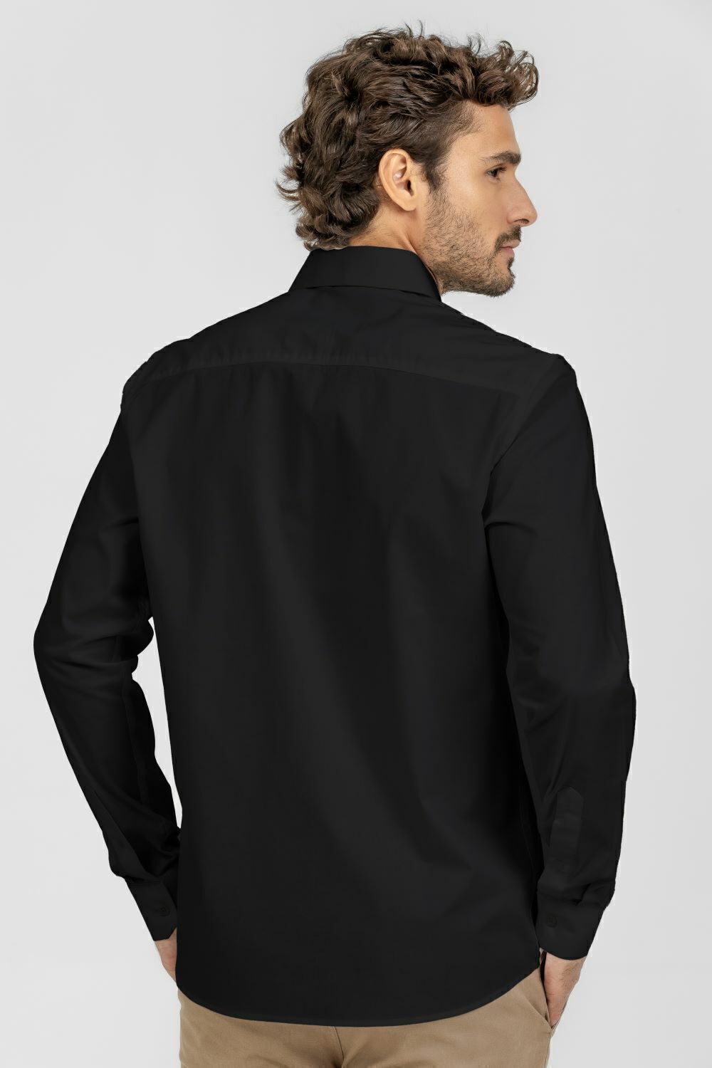 Camisa Social Slim Manga Longa C/Elastano King&Joe