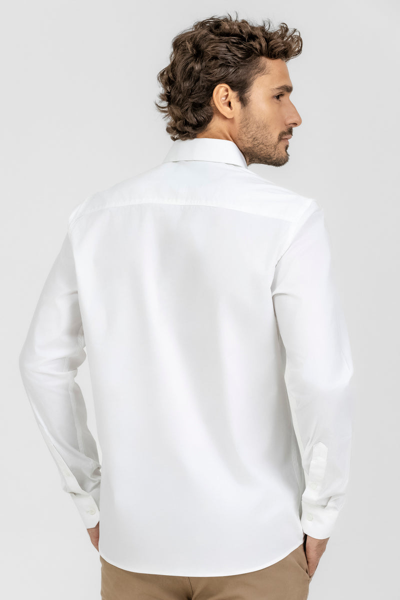 Camisa Social Slim Manga Longa C/Elastano King&Joe